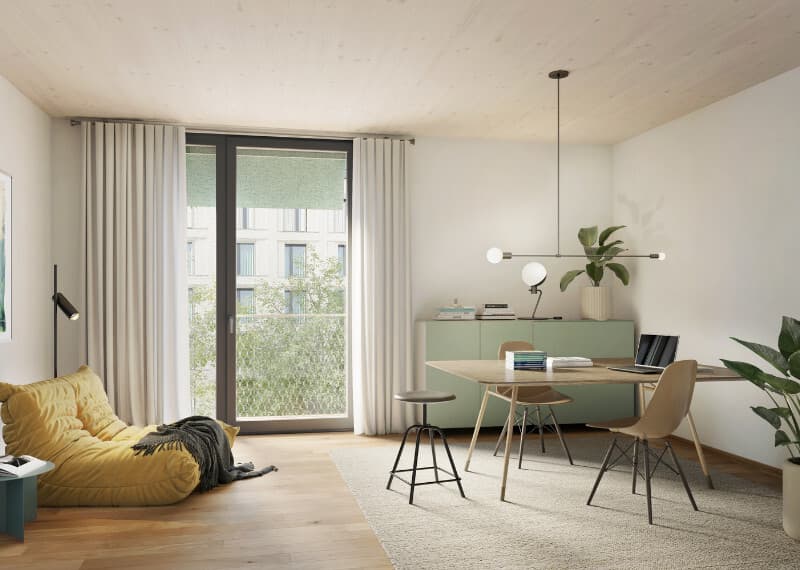 Helle 3-Zimmer-Neubauwohnung im Neckarbogen – jetzt besichtigen & sofort einziehen