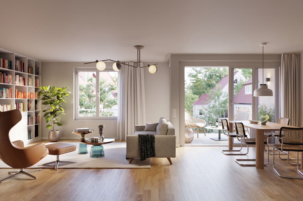 3-Zimmer-Wohnung