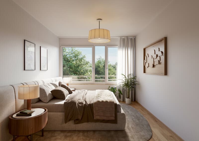 Ludwigsburg - Gämsenberg 2 Schlafzimmer