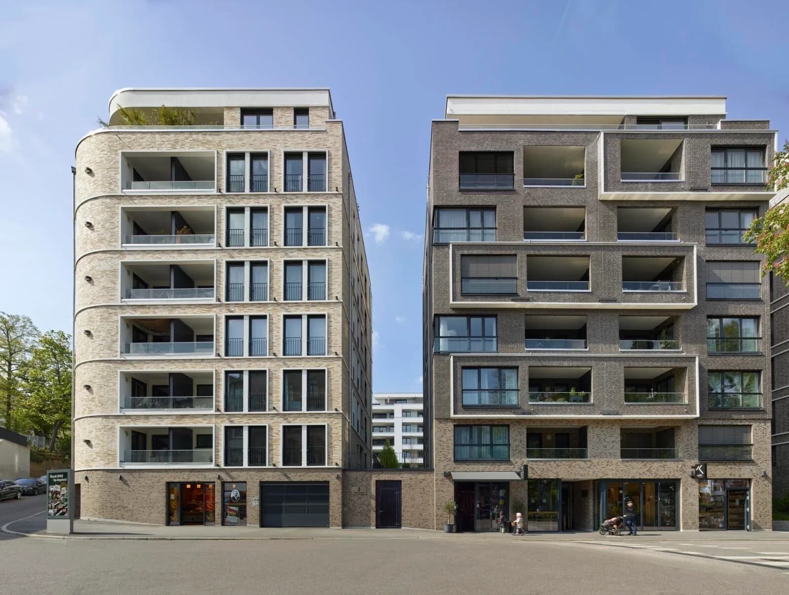 Das Rosenberg – Fassade Breitscheidstraße