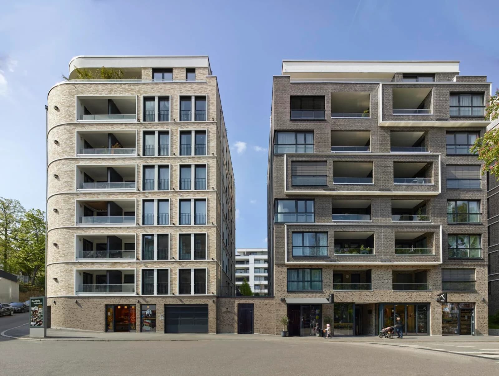 Das Rosenberg – Fassade Breitscheidstraße