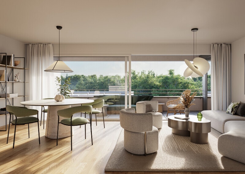 Ludwigsburg - Gämsenberg 2 Wohnzimmer