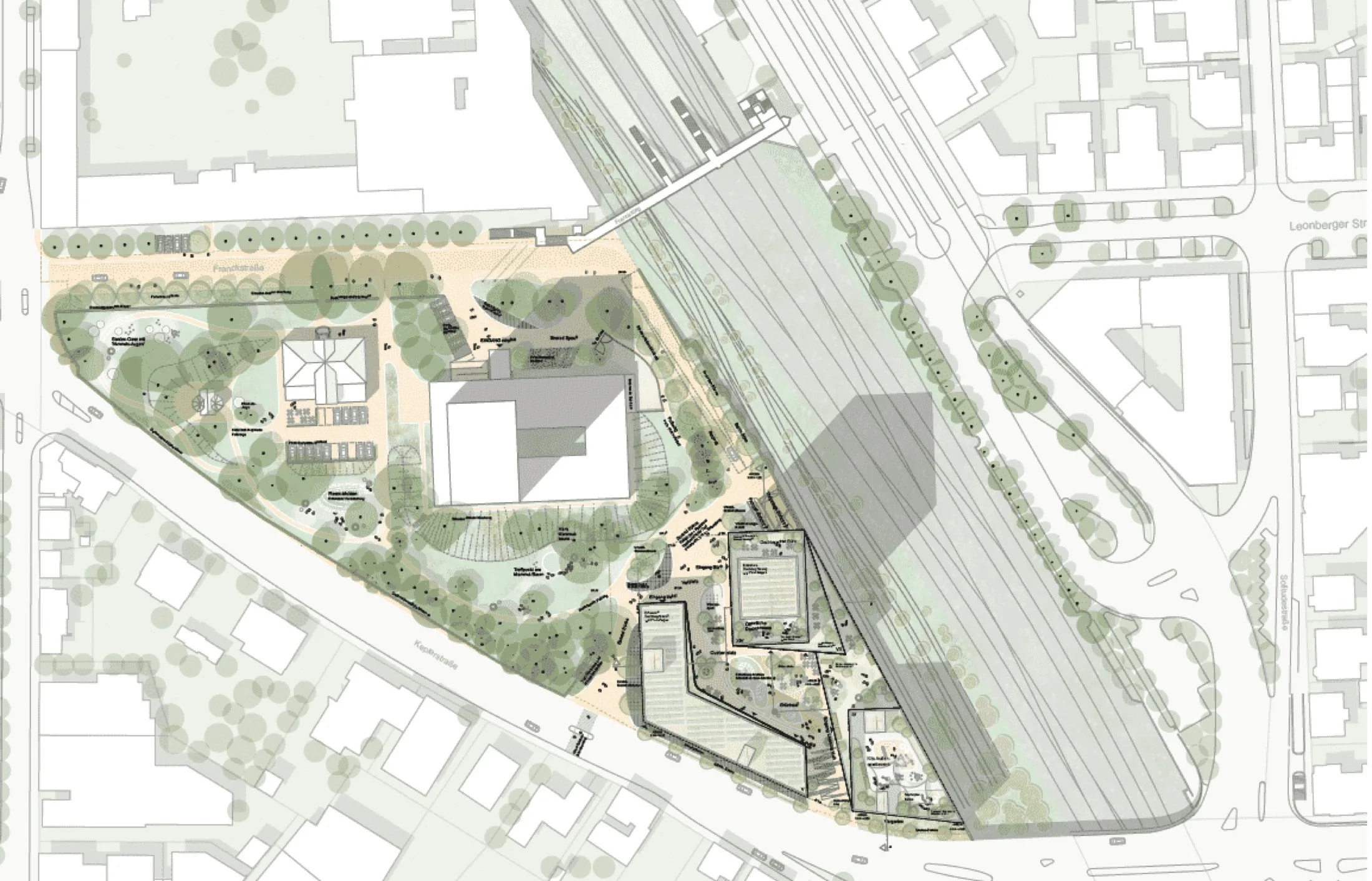 Realisierungswettbewerb Kepler-Areal - Lageplan