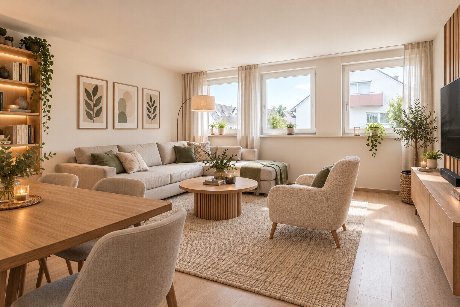 Frischer Wind: 3-Zimmer-Wohnung mit Garage zur freien Gestaltung