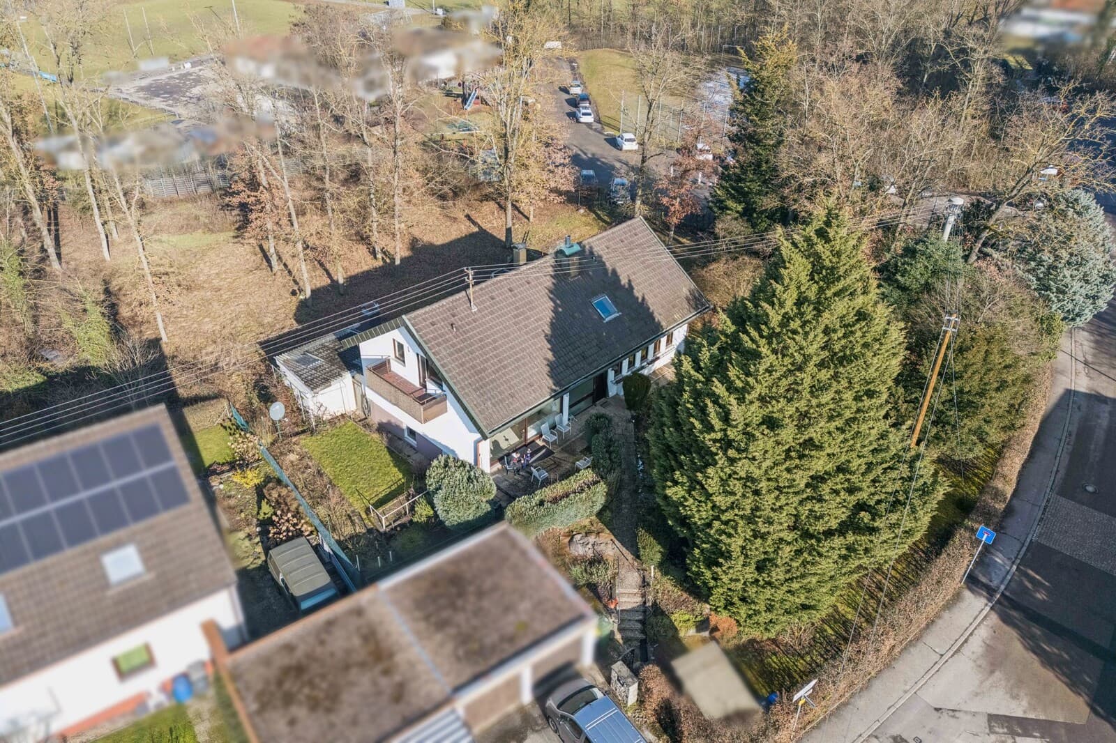 Villa auf großem Grundstück mit Sauna & Pooloption