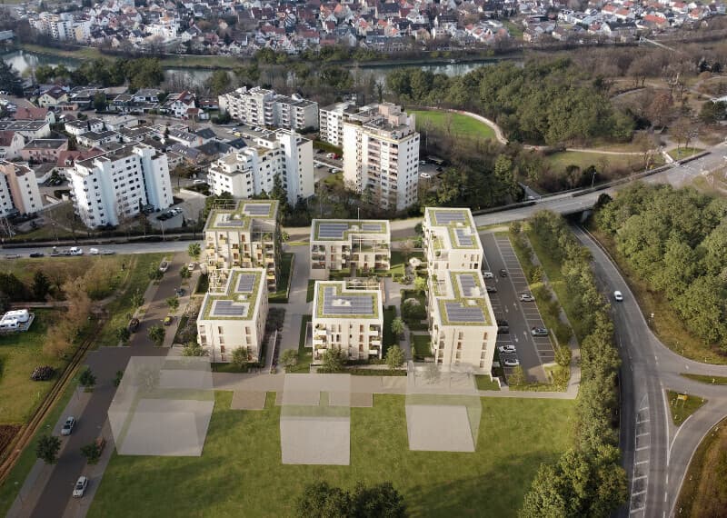 Erstbezug: Elegante Neubauwohnung mit Gartenanteil
