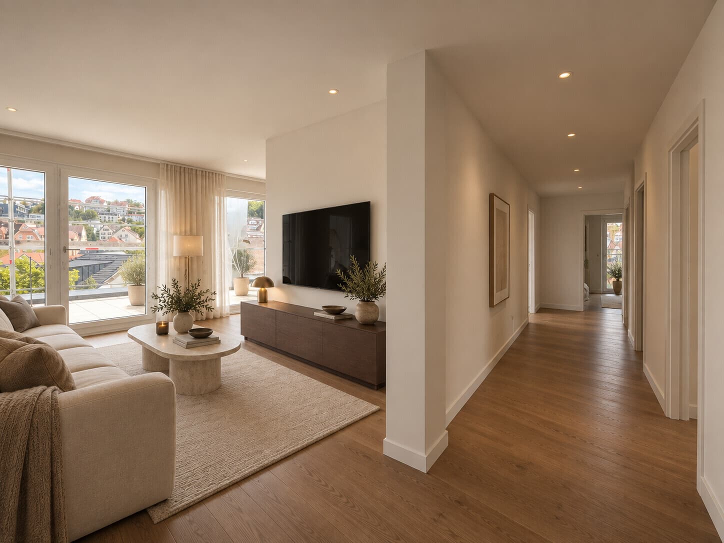 Neubau-Penthouse mit 4 Zimmern und sonniger Dachterrasse