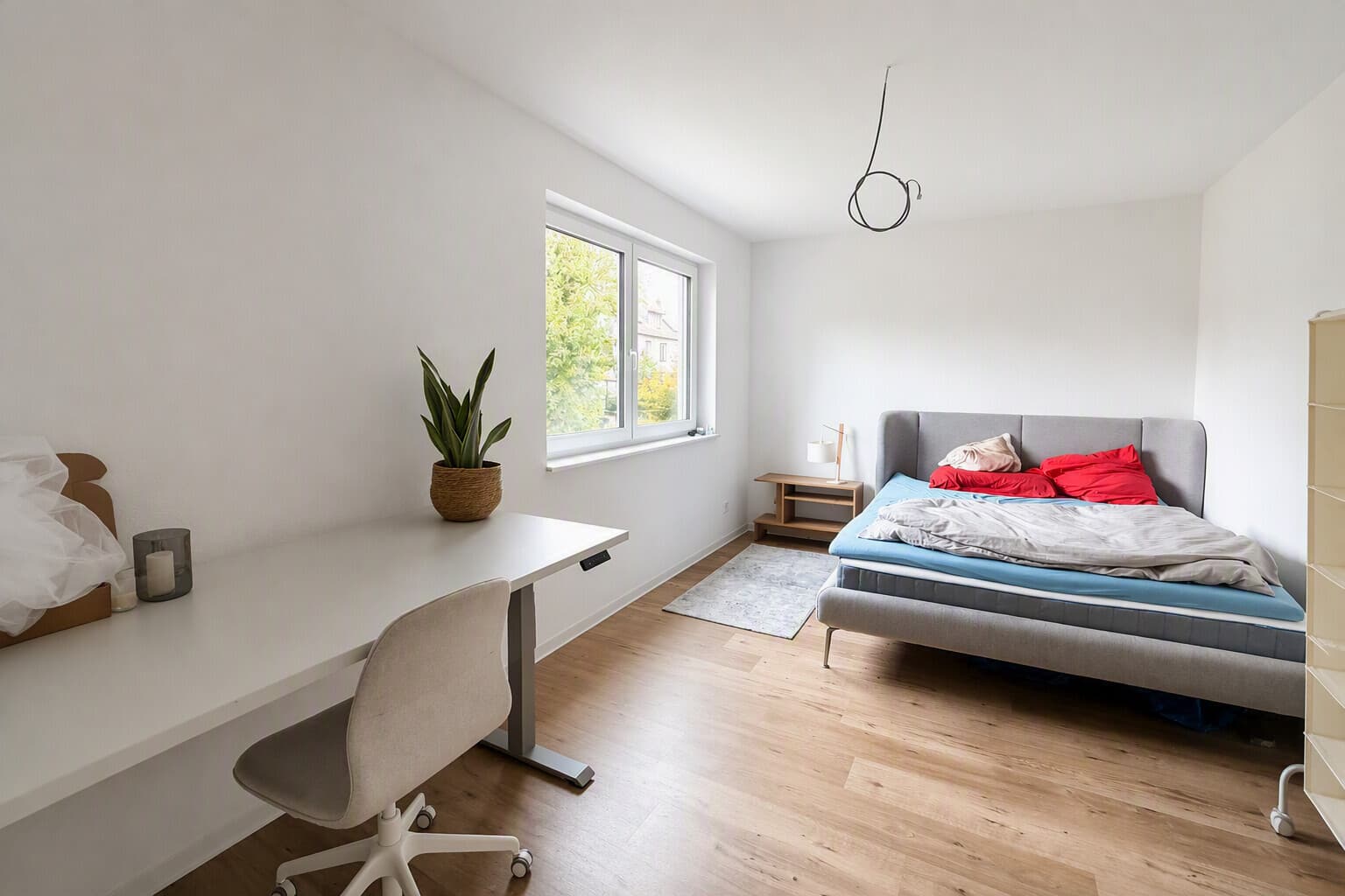Modernes WG-Zimmer im Neubau nahe der Universität Hohenheim