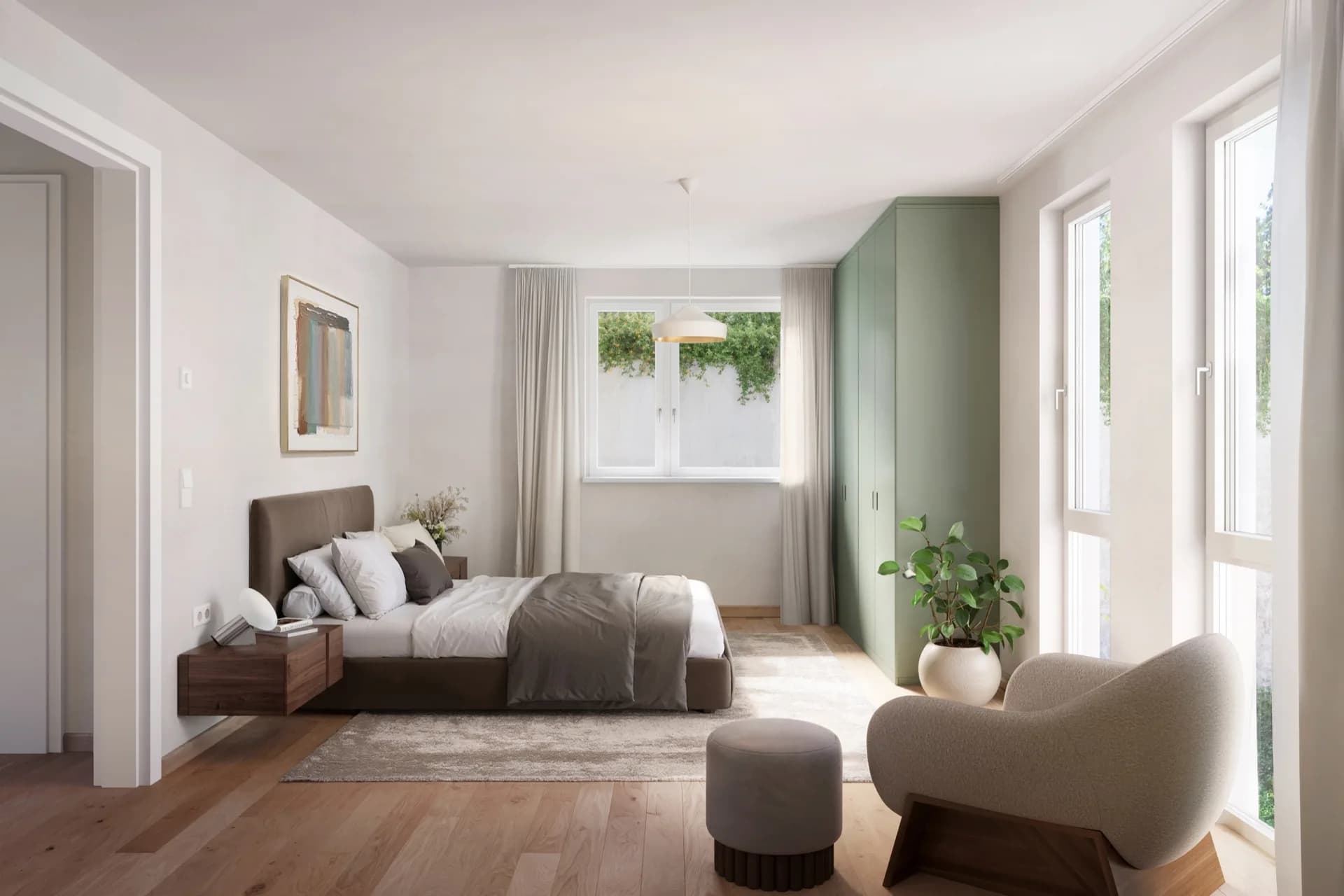 Urban Asset | Schlafzimmer Visualisierung