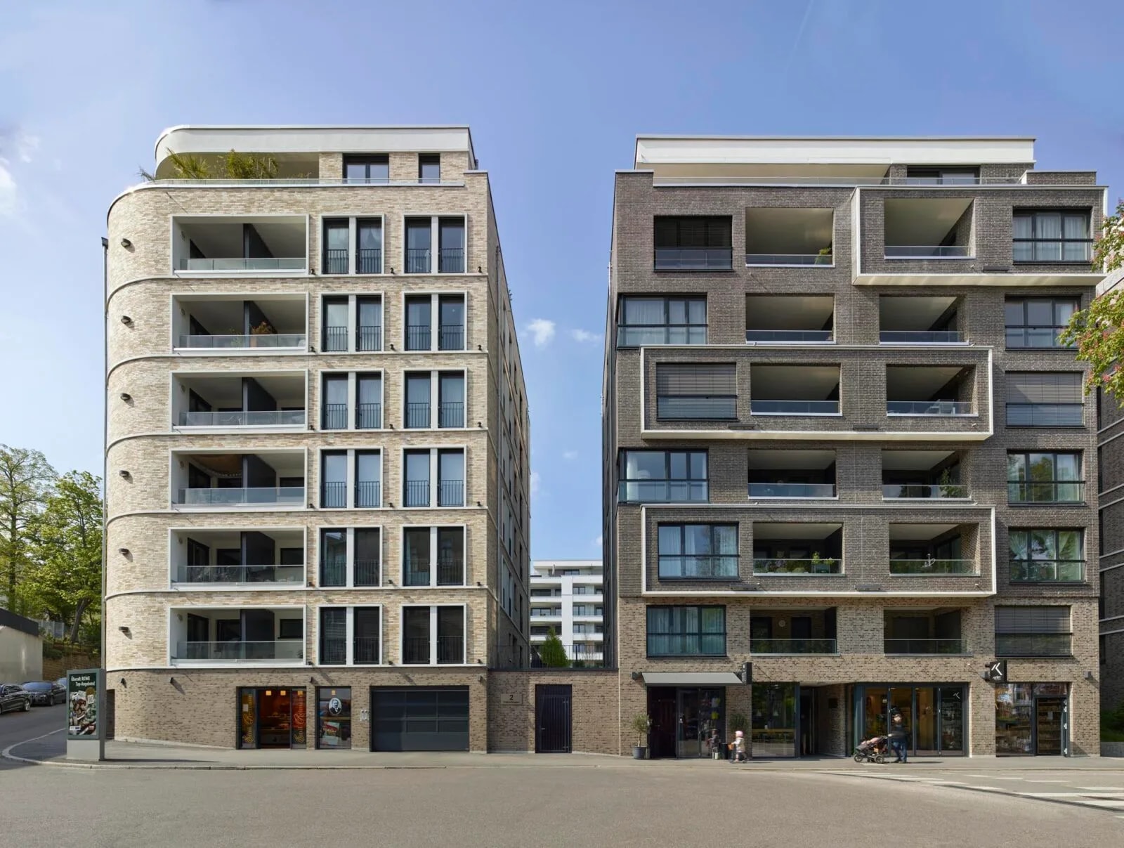 Das Rosenberg – Fassade Breitscheidstraße