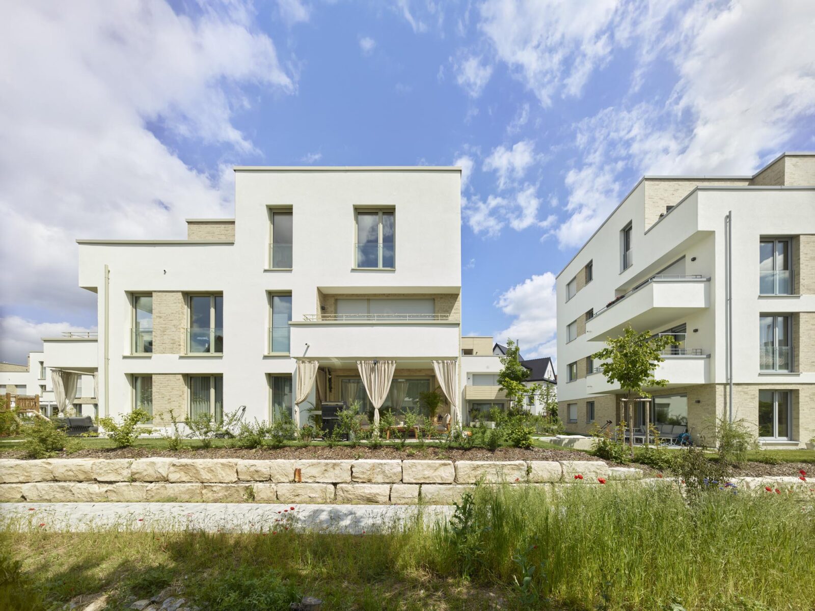 Bachhof | S: Ansicht Haus H - 